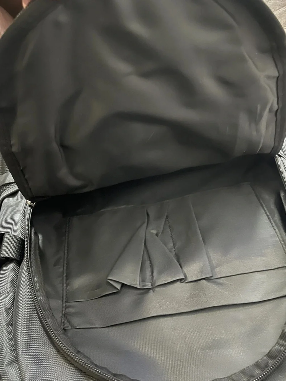 Tactical Military Hiking Backpack Bug Out Bag Black Padded Laptop Multi Use